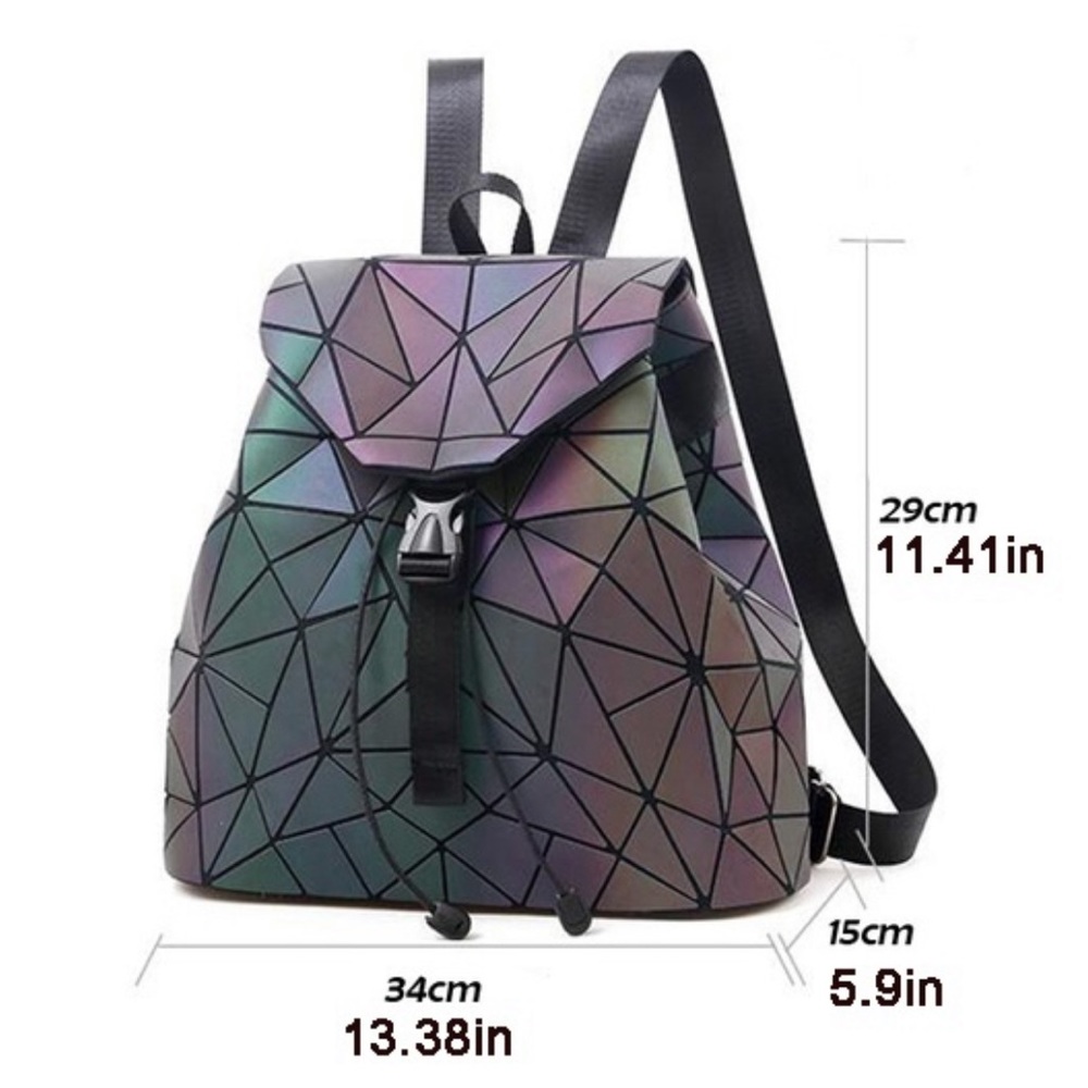 ‼️RESTOCK COMING SOON‼️ Geometric Luminous Bag - Picture 7 of 8
